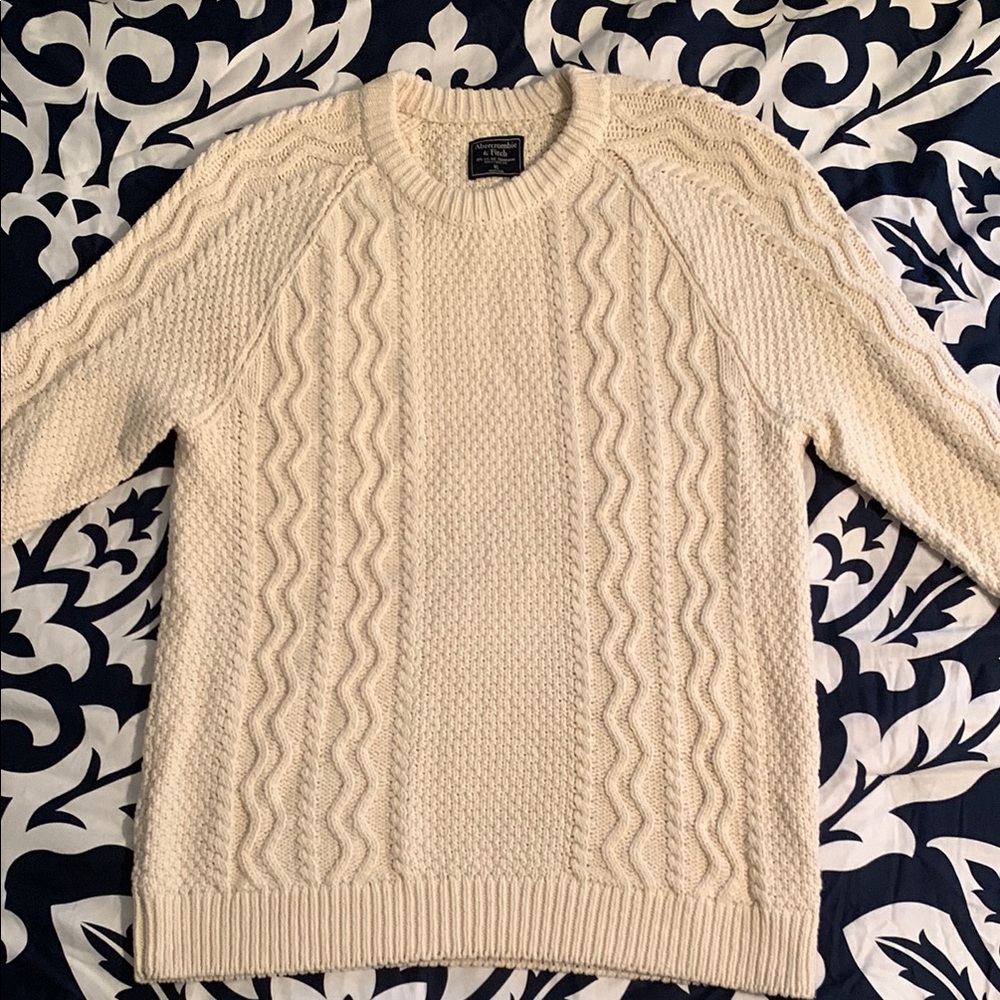 Men's Abercrombie Cable Knit Sweater